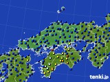 2016年03月10日の中国地方のアメダス(日照時間)
