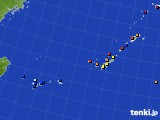 沖縄地方のアメダス実況(日照時間)(2016年03月12日)