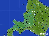 道央のアメダス実況(気温)(2016年03月14日)