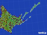 2016年03月15日の道東のアメダス(日照時間)