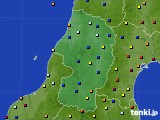 山形県のアメダス実況(日照時間)(2016年03月15日)