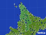 2016年03月15日の道北のアメダス(風向・風速)