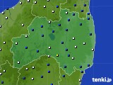 福島県のアメダス実況(風向・風速)(2016年03月15日)