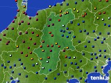 長野県のアメダス実況(日照時間)(2016年03月16日)