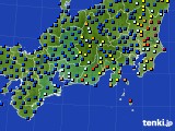 2016年03月18日の東海地方のアメダス(日照時間)