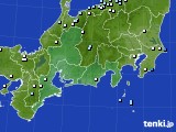 東海地方のアメダス実況(降水量)(2016年03月19日)