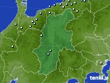 長野県のアメダス実況(降水量)(2016年03月19日)