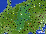 2016年03月19日の長野県のアメダス(日照時間)