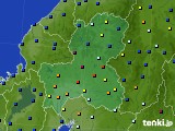 岐阜県のアメダス実況(日照時間)(2016年03月19日)