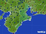 三重県のアメダス実況(日照時間)(2016年03月19日)