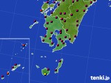 2016年03月20日の鹿児島県のアメダス(日照時間)