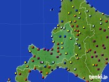 道央のアメダス実況(日照時間)(2016年03月21日)