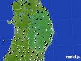 アメダス実況(気温)(2016年03月22日)