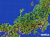 北陸地方のアメダス実況(日照時間)(2016年03月23日)