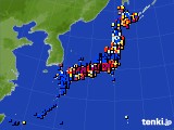 アメダス実況(日照時間)(2016年03月23日)