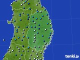 岩手県のアメダス実況(気温)(2016年03月25日)