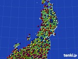 東北地方のアメダス実況(日照時間)(2016年03月26日)