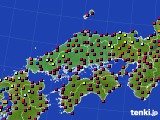 2016年03月26日の中国地方のアメダス(日照時間)