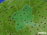 群馬県のアメダス実況(日照時間)(2016年03月26日)