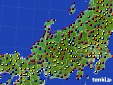 2016年03月27日の北陸地方のアメダス(日照時間)