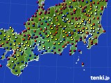 東海地方のアメダス実況(日照時間)(2016年03月27日)