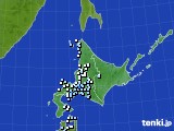 北海道地方のアメダス実況(降水量)(2016年03月30日)