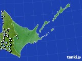 道東のアメダス実況(降水量)(2016年03月30日)