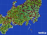 関東・甲信地方のアメダス実況(日照時間)(2016年03月31日)