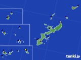 沖縄県のアメダス実況(風向・風速)(2016年03月31日)