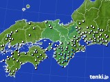 近畿地方のアメダス実況(降水量)(2016年04月01日)