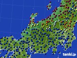 北陸地方のアメダス実況(日照時間)(2016年04月01日)