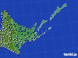 2016年04月01日の道東のアメダス(気温)