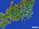 2016年04月02日の関東・甲信地方のアメダス(日照時間)
