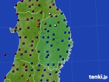 岩手県のアメダス実況(日照時間)(2016年04月02日)