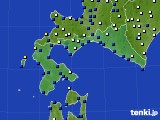 2016年04月02日の道南のアメダス(風向・風速)