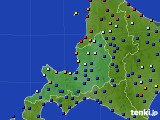 道央のアメダス実況(日照時間)(2016年04月03日)
