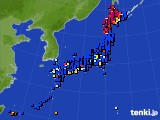 2016年04月04日のアメダス(日照時間)