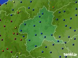 群馬県のアメダス実況(日照時間)(2016年04月05日)
