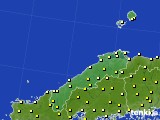 島根県のアメダス実況(気温)(2016年04月06日)