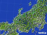 北陸地方のアメダス実況(降水量)(2016年04月07日)