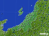 新潟県のアメダス実況(降水量)(2016年04月07日)