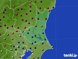 茨城県のアメダス実況(日照時間)(2016年04月09日)