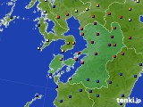 熊本県のアメダス実況(日照時間)(2016年04月09日)