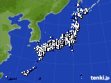 2016年04月10日のアメダス(風向・風速)