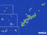 2016年04月10日の沖縄県のアメダス(風向・風速)