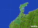 石川県のアメダス実況(日照時間)(2016年04月11日)