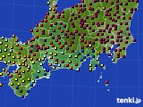 東海地方のアメダス実況(日照時間)(2016年04月12日)