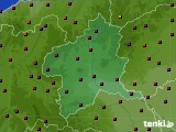 群馬県のアメダス実況(日照時間)(2016年04月12日)