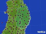 2016年04月12日の岩手県のアメダス(日照時間)