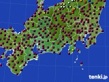 東海地方のアメダス実況(日照時間)(2016年04月15日)